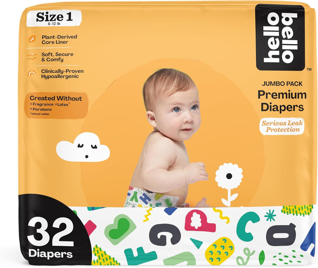 Hello Bello Size 1 Premium Diapers Package