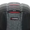 A close up of the back of a car seat